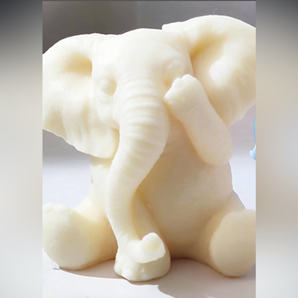 One Sweet Elephant candle decor